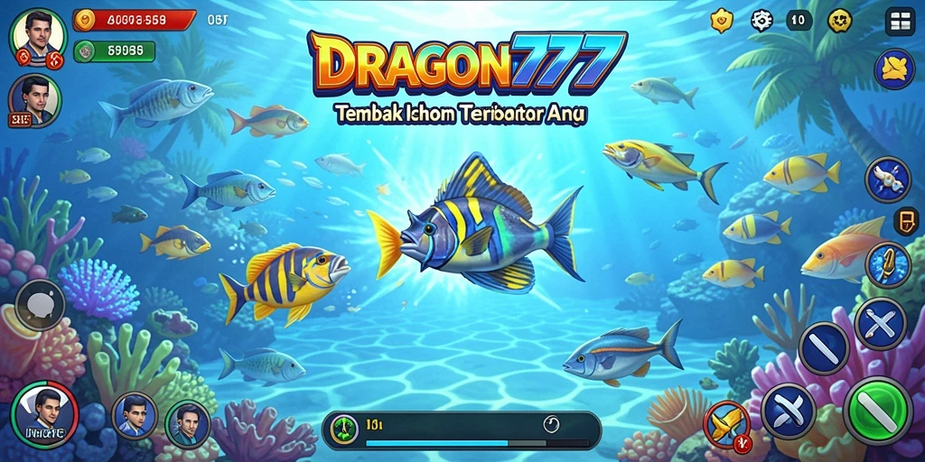 Gameplay seru Tembak Ikan di DRAGON777 yang menegangkan.
