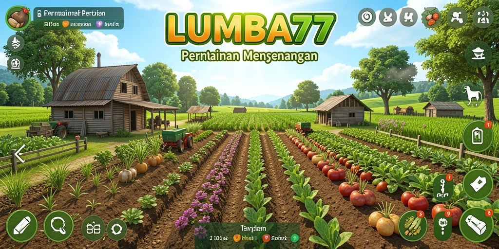 Tampilan gameplay LUMBA77 yang menarik dalam mengelola pertanian.