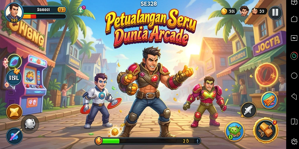 Gameplay SE328 yang penuh aksi dan seru.