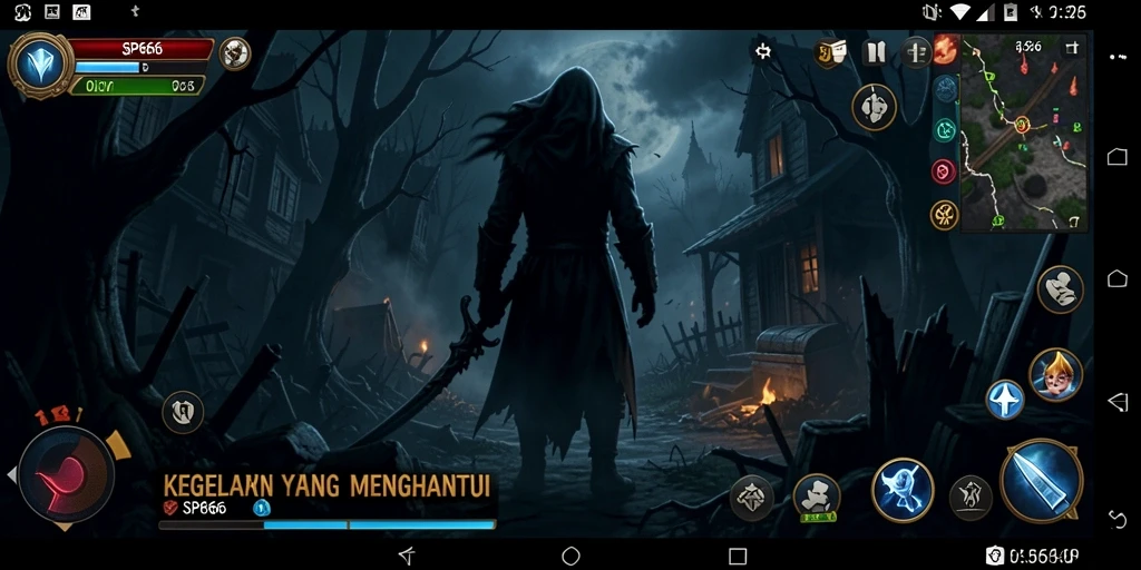 Tampilan menakutkan dari gameplay <strong>SP666</strong> yang memikat hati para penggemar horor.